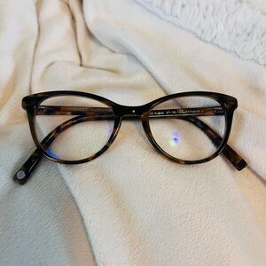 Warby Parker Tortoise eyeglasses Madeleine with case
